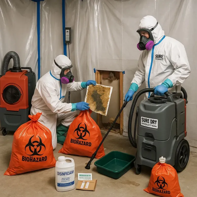 Contaminated Water Handling Protocols process in Country Club Hills, MO