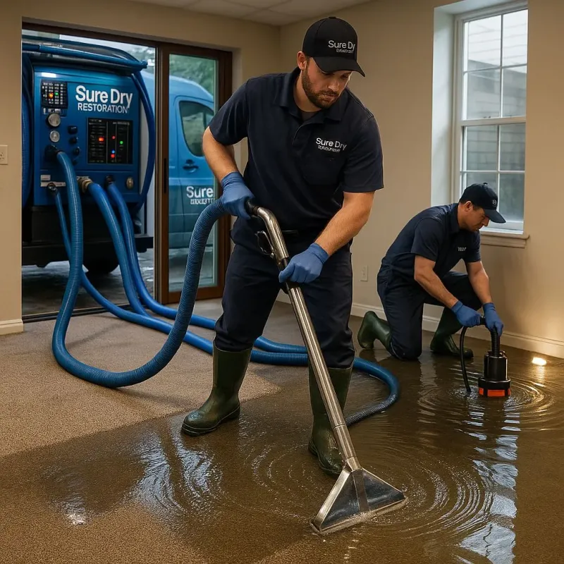 Water Extraction and Removal process in Country Club Hills, MO
